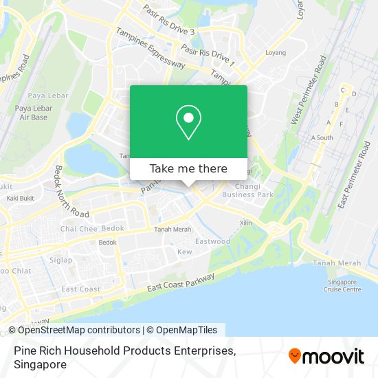 Pine Rich Household Products Enterprises map