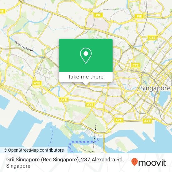 Grii Singapore (Rec Singapore), 237 Alexandra Rd地图