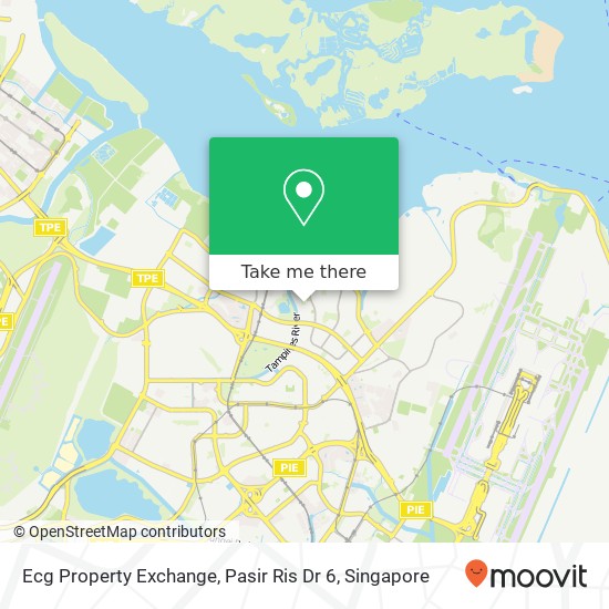 Ecg Property Exchange, Pasir Ris Dr 6地图