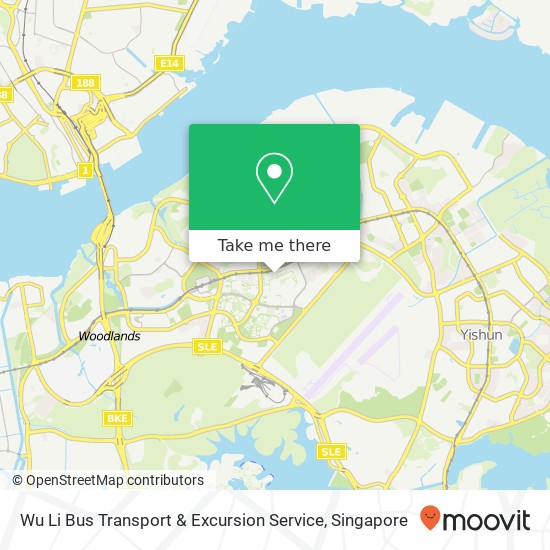 Wu Li Bus Transport & Excursion Service map