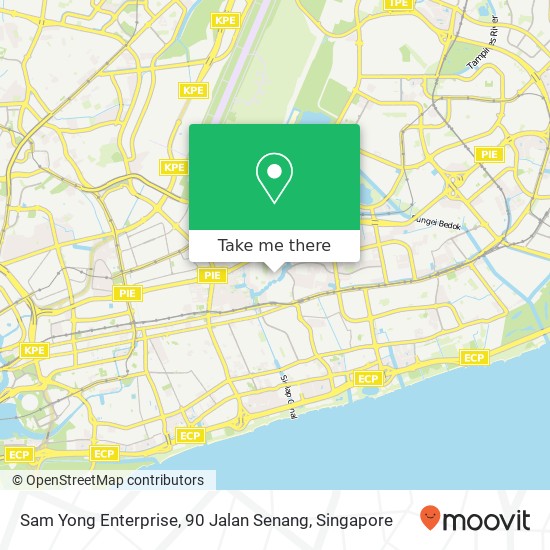 Sam Yong Enterprise, 90 Jalan Senang map