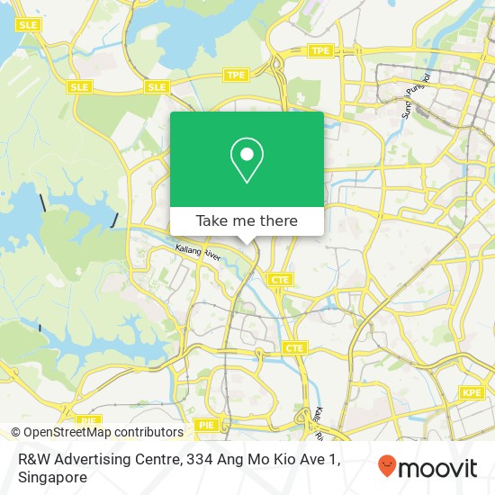 R&W Advertising Centre, 334 Ang Mo Kio Ave 1 map