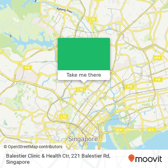 Balestier Clinic & Health Ctr, 221 Balestier Rd地图