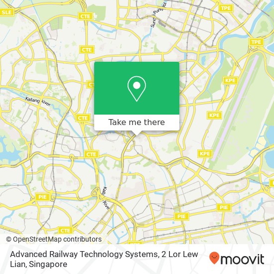 Advanced Railway Technology Systems, 2 Lor Lew Lian map
