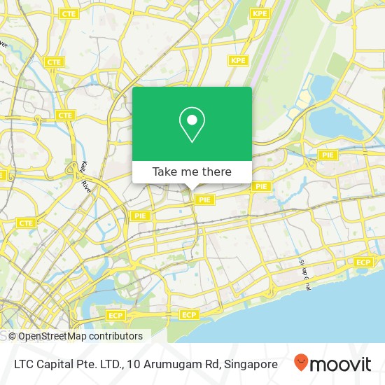 LTC Capital Pte. LTD., 10 Arumugam Rd地图