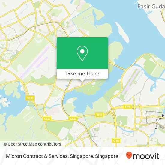 Micron Contract & Services, Singapore地图