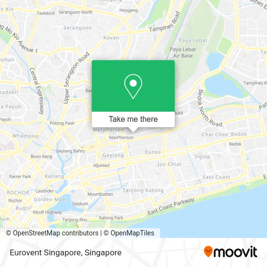 Eurovent Singapore地图