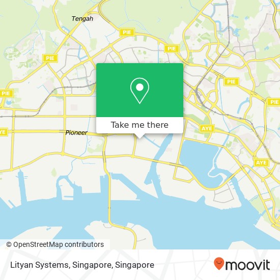Lityan Systems, Singapore map