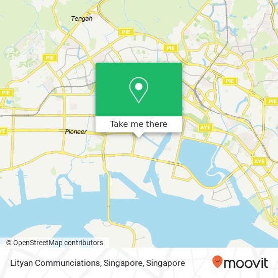 Lityan Communciations, Singapore map