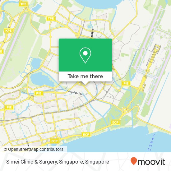 Simei Clinic & Surgery, Singapore地图