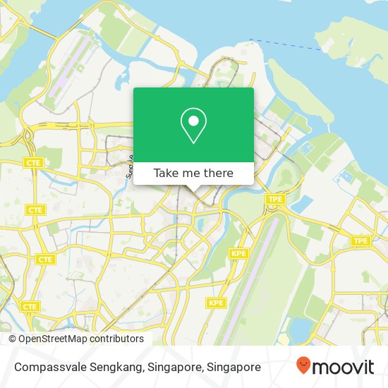 Compassvale Sengkang, Singapore地图