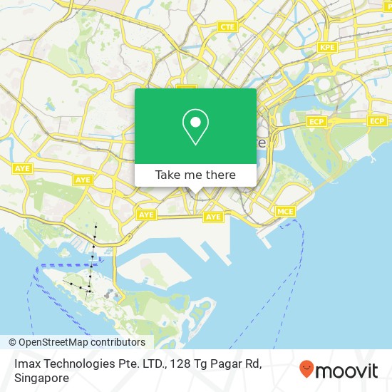 Imax Technologies Pte. LTD., 128 Tg Pagar Rd地图