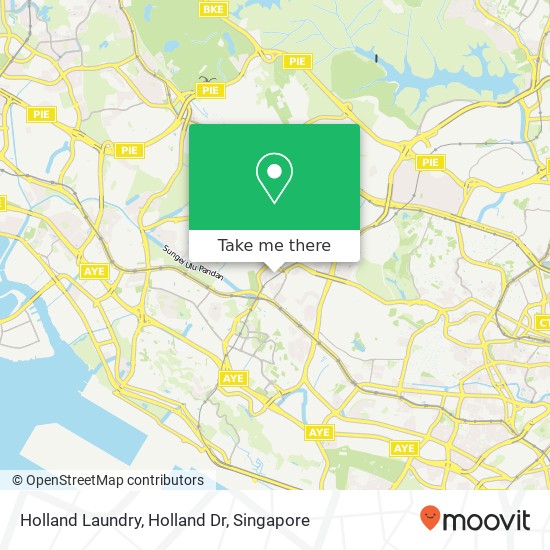 Holland Laundry, Holland Dr map