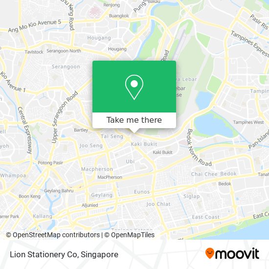 Lion Stationery Co map