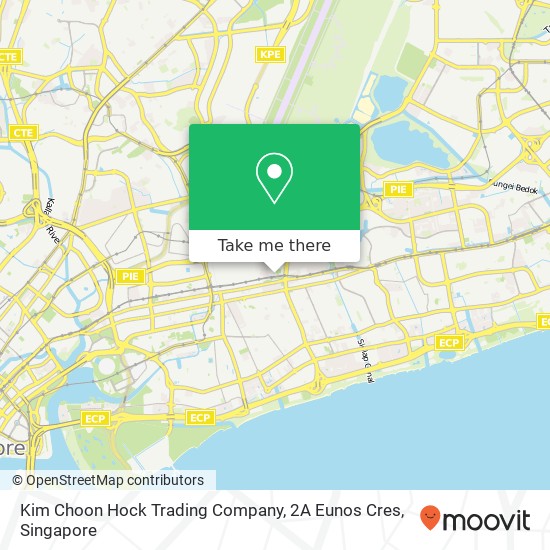 Kim Choon Hock Trading Company, 2A Eunos Cres map