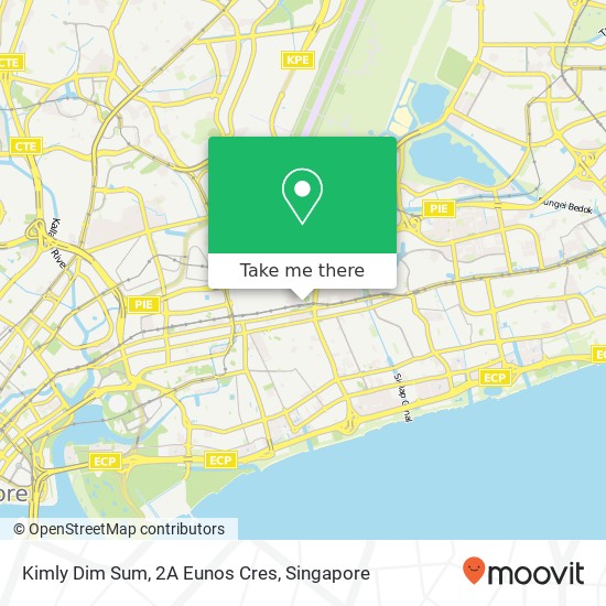 Kimly Dim Sum, 2A Eunos Cres map