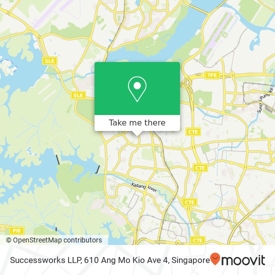 Successworks LLP, 610 Ang Mo Kio Ave 4地图