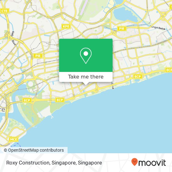 Roxy Construction, Singapore map