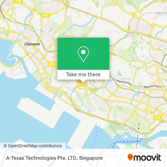 A-Texas Technologies Pte. LTD. map