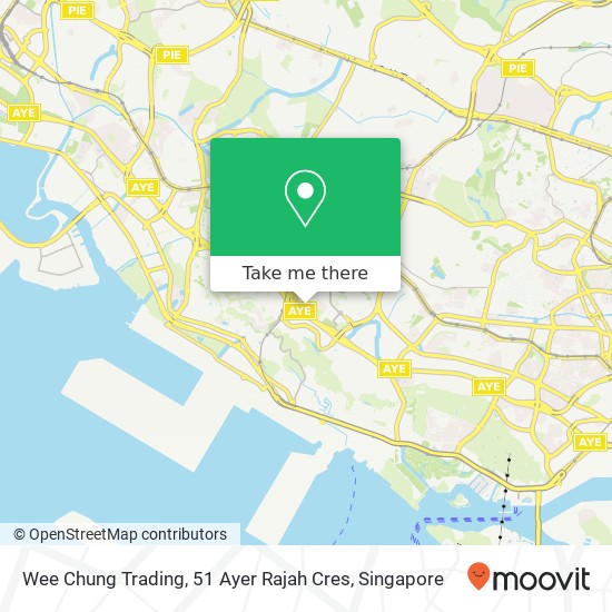 Wee Chung Trading, 51 Ayer Rajah Cres地图