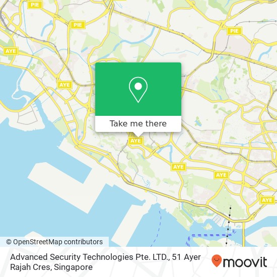 Advanced Security Technologies Pte. LTD., 51 Ayer Rajah Cres map