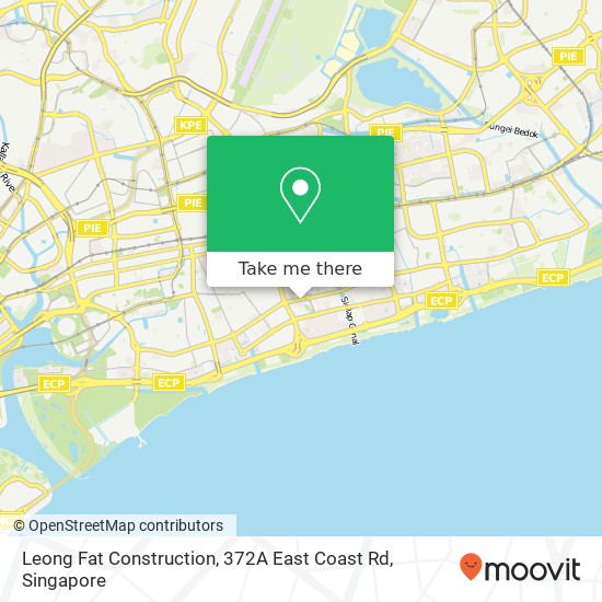 Leong Fat Construction, 372A East Coast Rd map