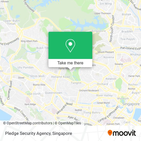 Pledge Security Agency map