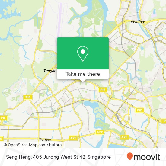 Seng Heng, 405 Jurong West St 42 map