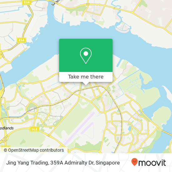 Jing Yang Trading, 359A Admiralty Dr map