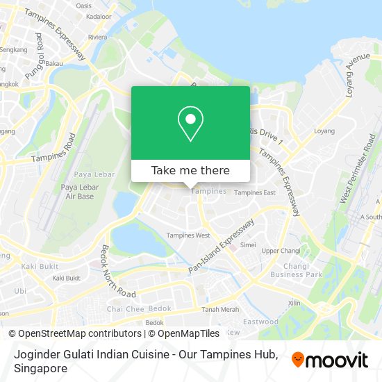 Joginder Gulati Indian Cuisine - Our Tampines Hub map