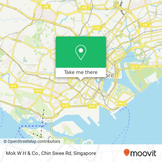Mok W H & Co., Chin Swee Rd map