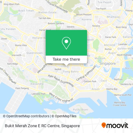 Bukit Merah Zone E RC Centre地图