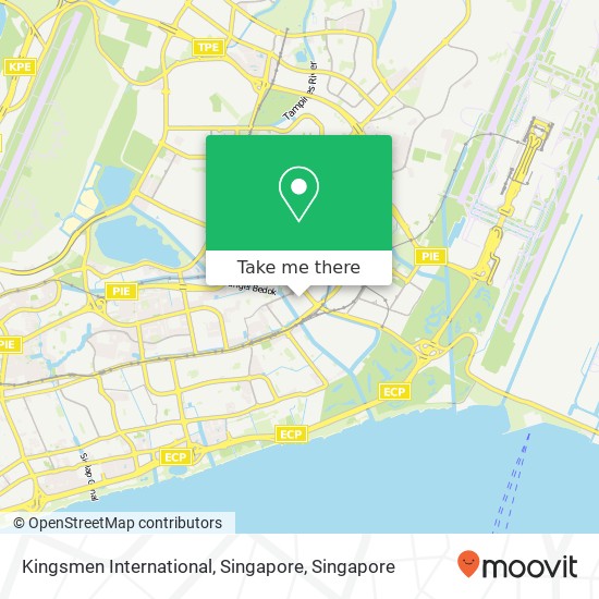 Kingsmen International, Singapore map