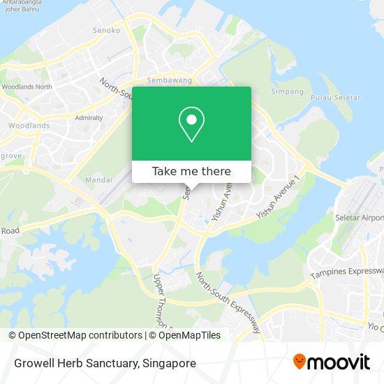 Growell Herb Sanctuary map