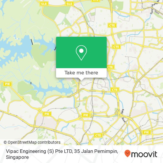 Vipac Engineering (S) Pte LTD, 35 Jalan Pemimpin map