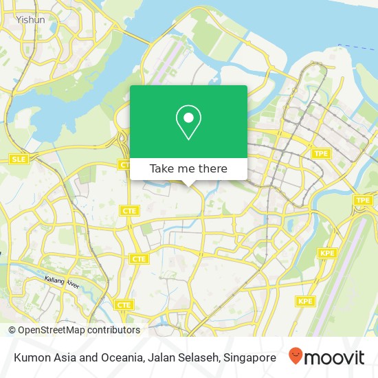 Kumon Asia and Oceania, Jalan Selaseh地图