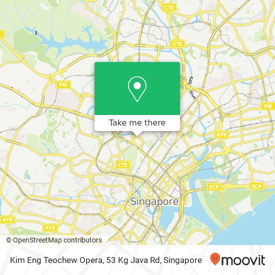 Kim Eng Teochew Opera, 53 Kg Java Rd地图