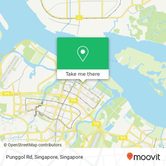 Punggol Rd, Singapore map