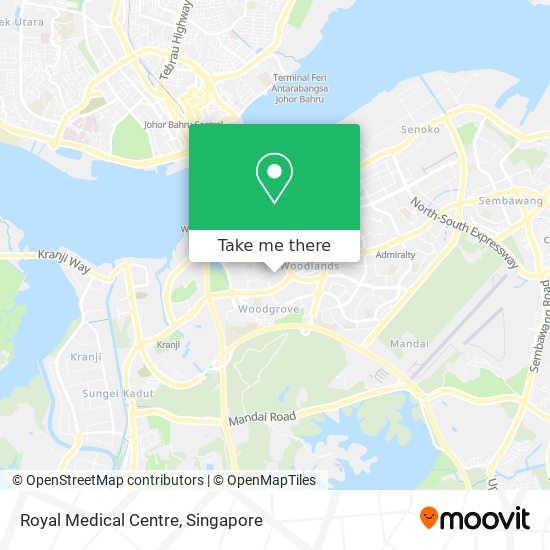 Royal Medical Centre map