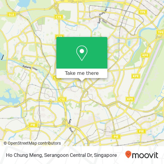 Ho Chung Meng, Serangoon Central Dr地图