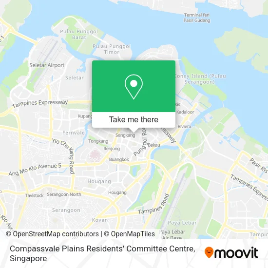 Compassvale Plains Residents' Committee Centre map