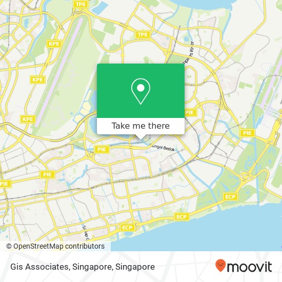 Gis Associates, Singapore map