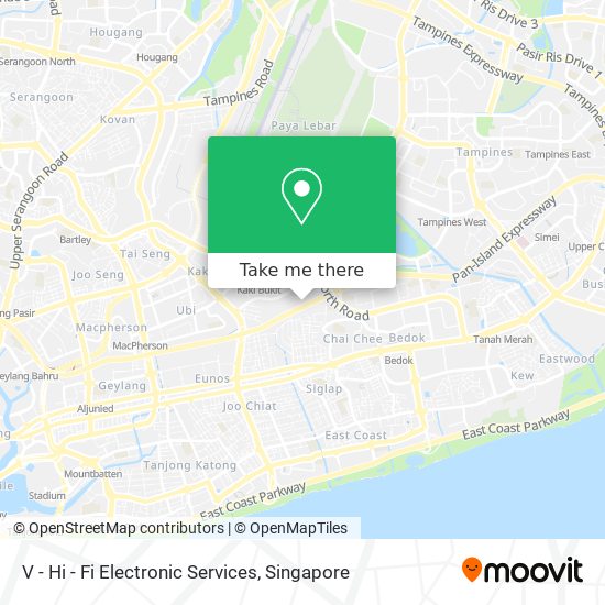 V - Hi - Fi Electronic Services map