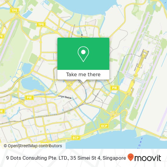 9 Dots Consulting Pte. LTD., 35 Simei St 4 map