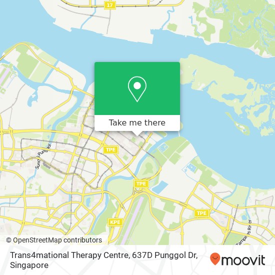 Trans4mational Therapy Centre, 637D Punggol Dr地图
