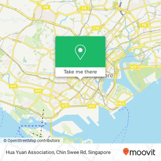 Hua Yuan Association, Chin Swee Rd map