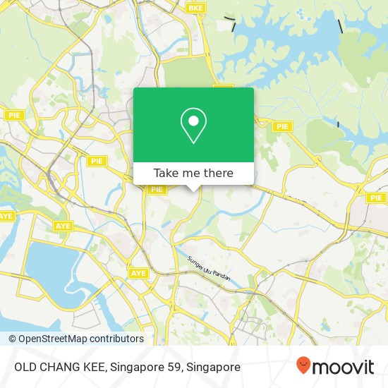 OLD CHANG KEE, Singapore 59地图