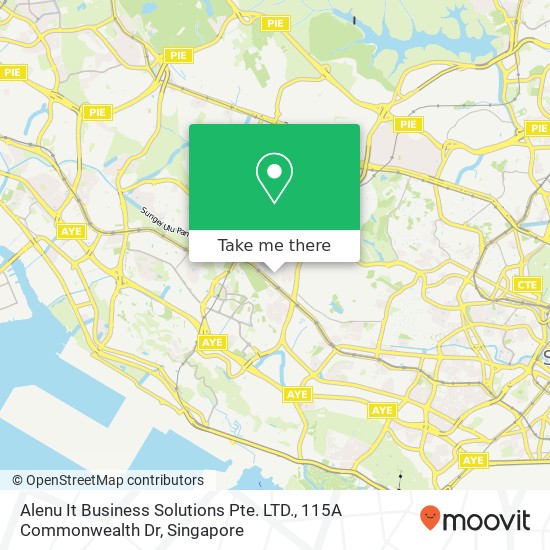 Alenu It Business Solutions Pte. LTD., 115A Commonwealth Dr map
