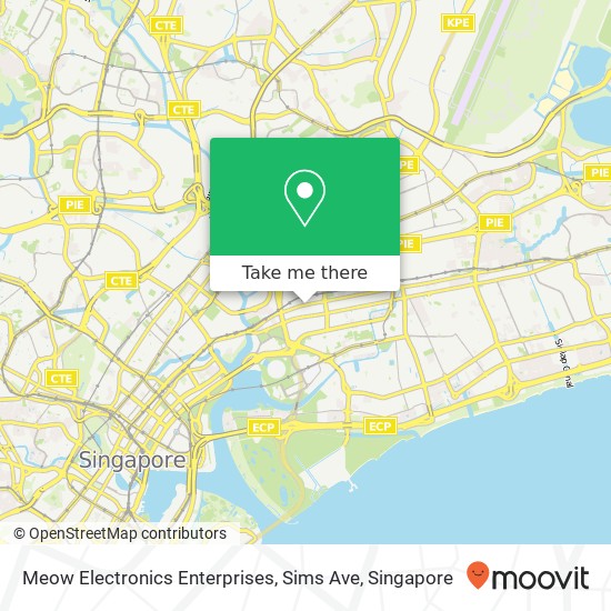 Meow Electronics Enterprises, Sims Ave地图