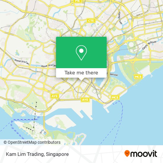 Kam Lim Trading map